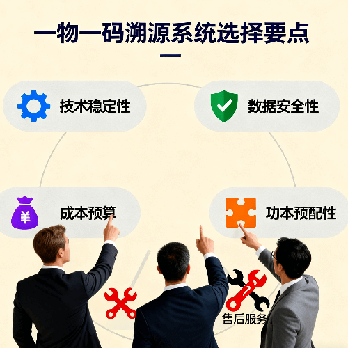一物一码溯源系统怎么选?3 个关键指标避坑