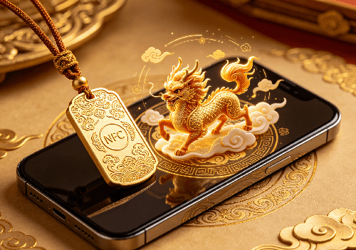 NFC 标签 × 礼品包装：一触即信，一碰即趣，让心意 “活” 成数字惊喜 